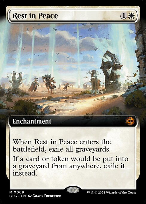 Rest in Peace — The Big Score #69, art by Grady Frederick