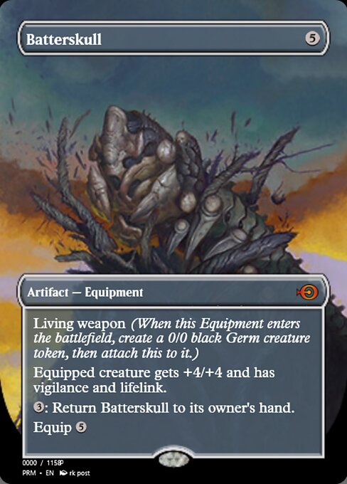 Batterskull — Magic Online Promos #82860, art by rk post