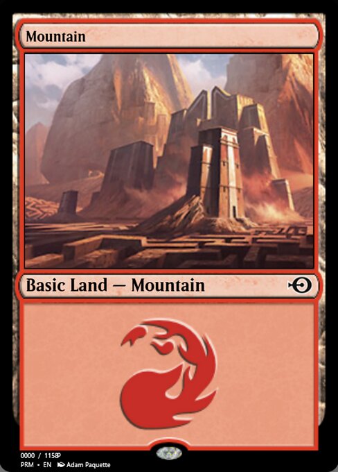 Mountain — Magic Online Promos #81898, art by Adam Paquette