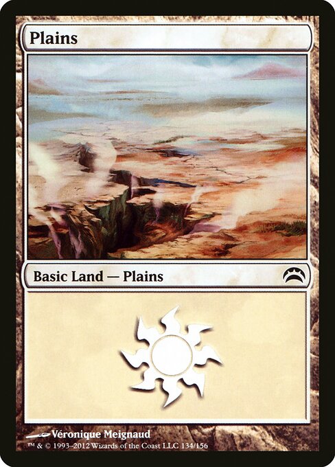 Plains — Planechase 2012 #134, art by Véronique Meignaud
