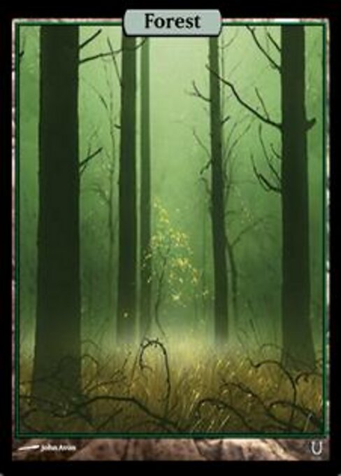 Forest — Magic Online Promos #302, art by John Avon