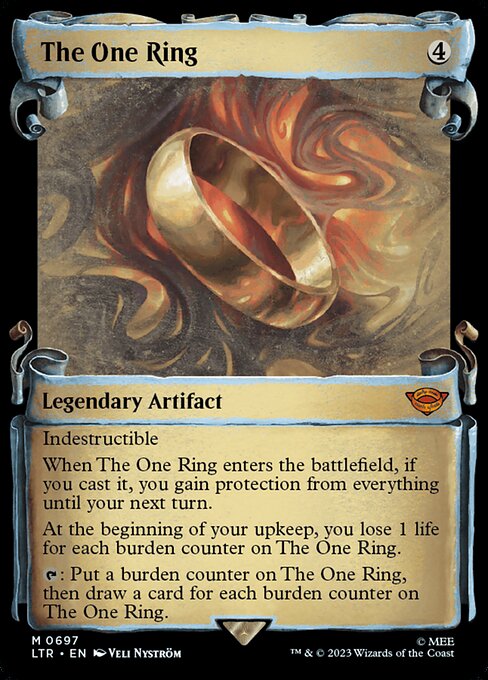 The One Ring — The Lord of the Rings: Tales of Middle-earth #697, art by Veli Nyström