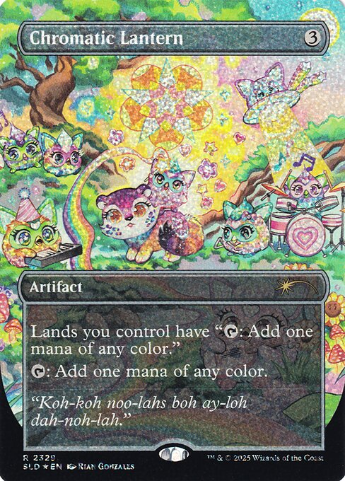 Chromatic Lantern — Secret Lair Drop #2329, art by Rian Gonzales