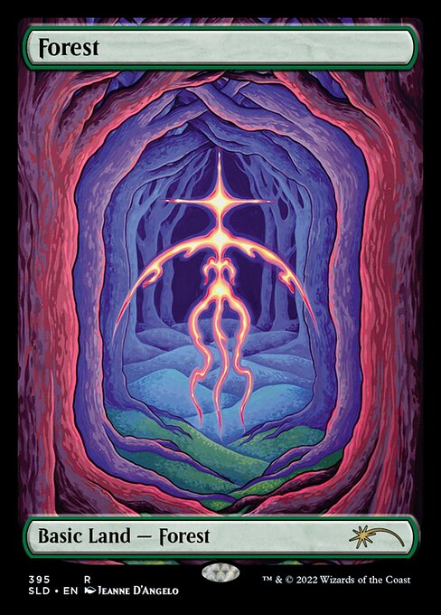 Forest — Secret Lair Drop #395, art by Jeanne D'Angelo
