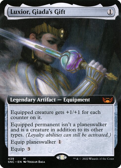 Luxior, Giada's Gift — Streets of New Capenna #439, art by Volkan Baǵa