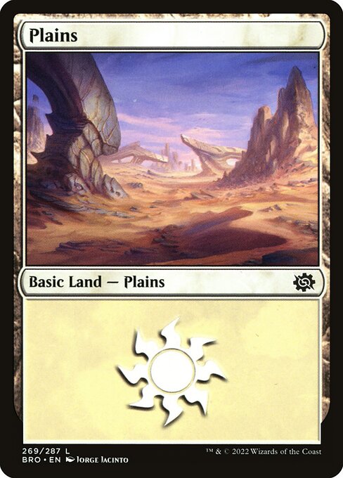 Plains — The Brothers' War #269, art by Jorge Jacinto