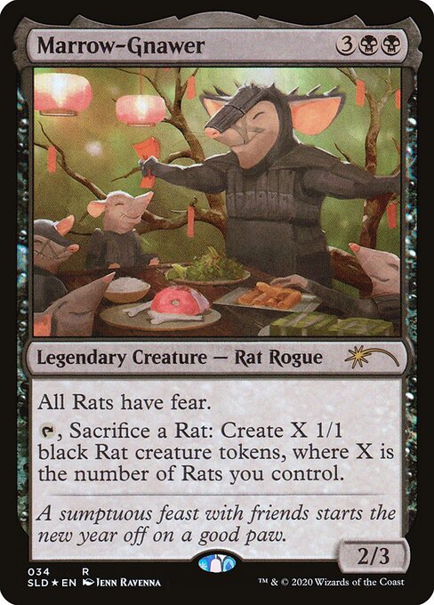 Marrow-Gnawer — Secret Lair Drop #34, art by Ravenna Tran