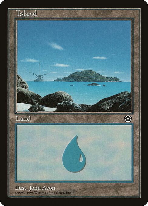 Island — Portal Second Age #156, art by John Avon