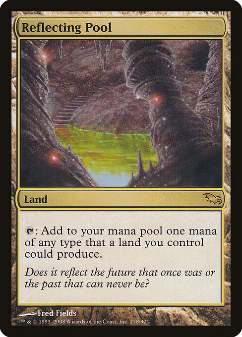 Reflecting Pool — Shadowmoor #278, art by Fred Fields