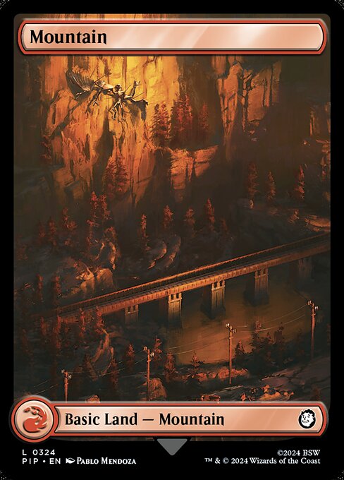 Mountain — Fallout #324, art by Pablo Mendoza