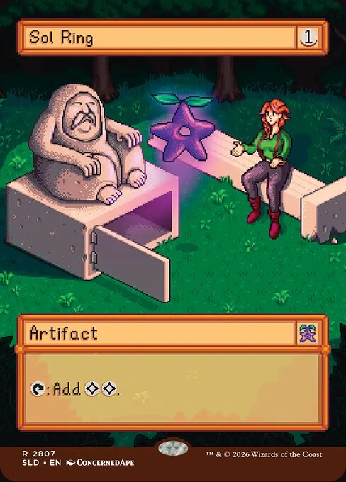 Sol Ring — Secret Lair Drop #2807, art by ConcernedApe