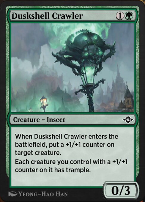 Duskshell Crawler — Jumpstart: Historic Horizons #561, art by Yeong-Hao Han