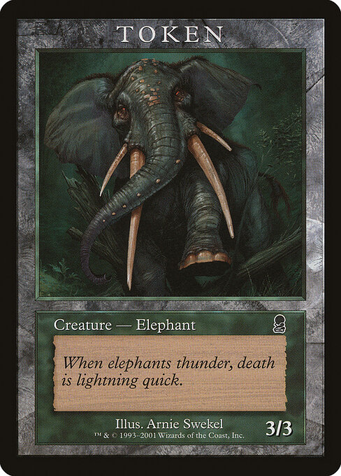Elephant — Magic Player Rewards 2002 #5, art by Arnie Swekel