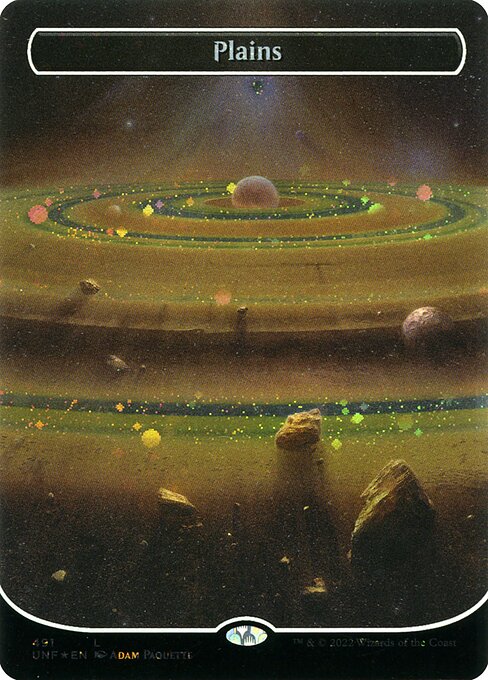 Plains — Unfinity #491, art by Adam Paquette