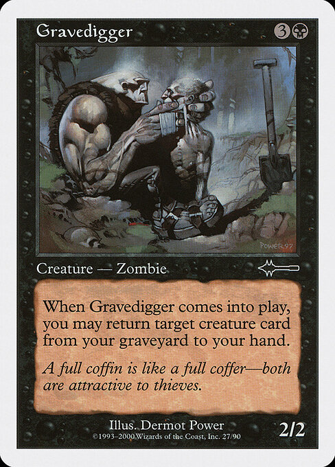 Gravedigger — Beatdown Box Set #27, art by Dermot Power