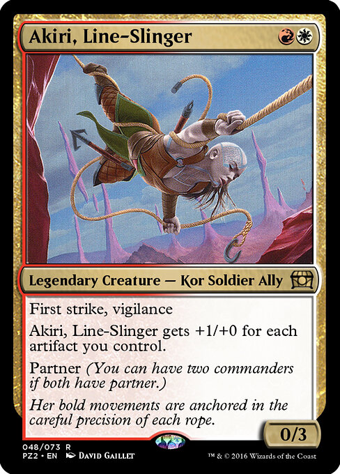 Akiri, Line-Slinger — Treasure Chest #48, art by David Gaillet