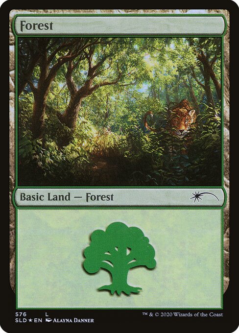 Forest — Secret Lair Drop #576, art by Alayna Danner