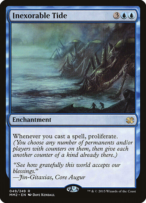 Inexorable Tide — Modern Masters 2015 #49, art by Dave Kendall