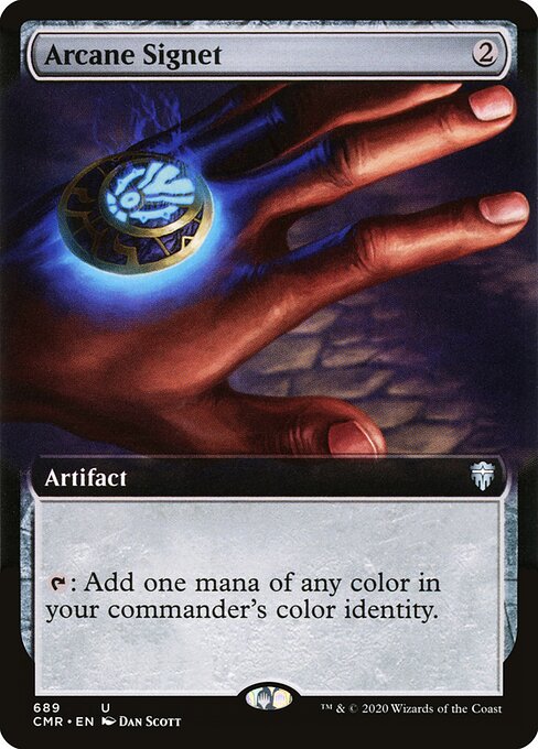 Arcane Signet — Commander Legends #689, art by Dan Murayama Scott