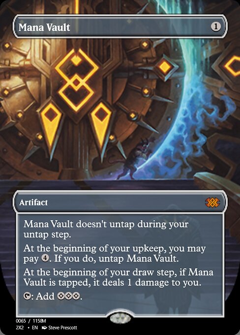 Mana Vault — Magic Online Promos #102343, art by Steve Prescott