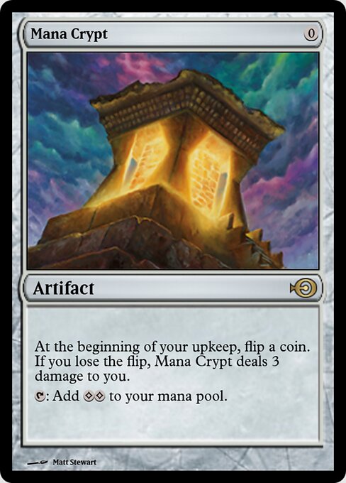 Mana Crypt — Magic Online Promos #46908, art by Matt Stewart