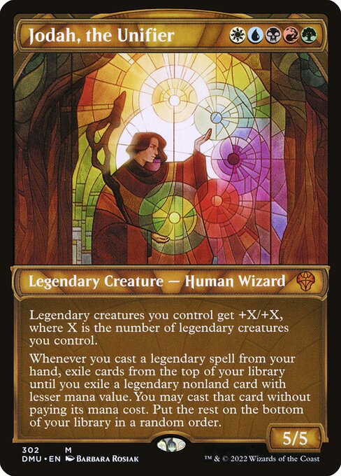 Jodah, the Unifier — Dominaria United #302, art by Barbara Rosiak