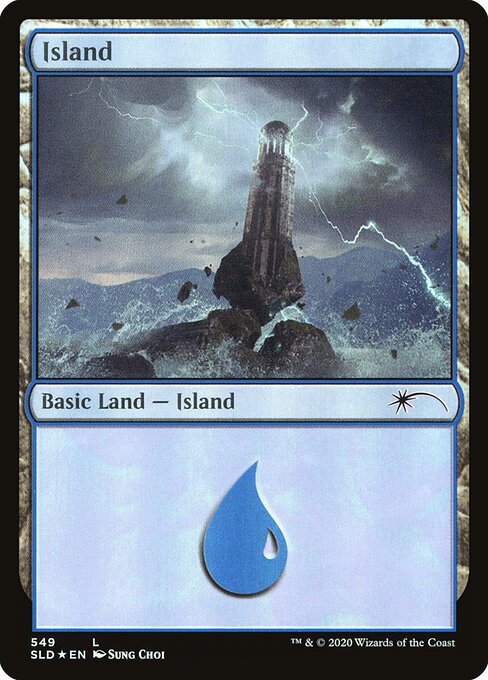 Island — Secret Lair Drop #549, art by Sung Choi