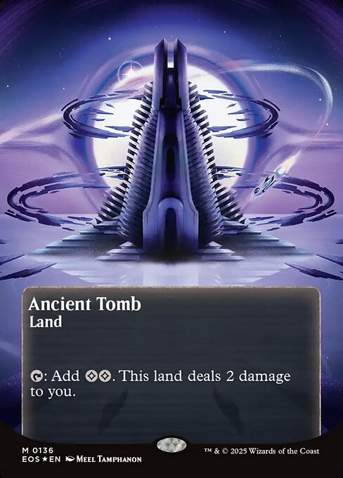 Ancient Tomb — Edge of Eternities: Stellar Sights #136, art by Meel Tamphanon