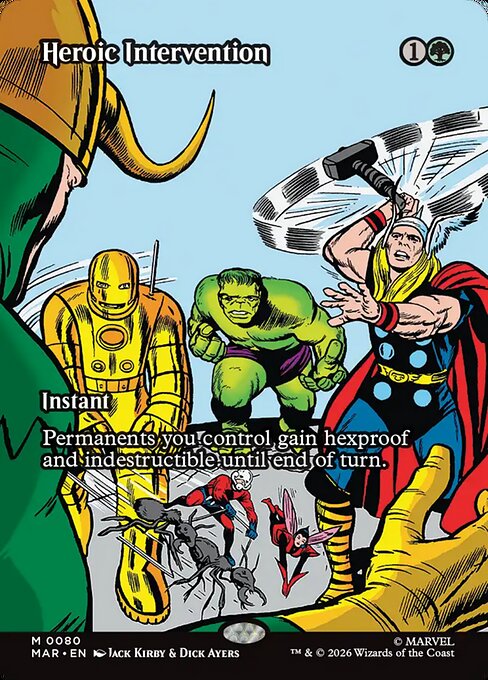 Heroic Intervention — Marvel Universe #80, art by Jack Kirby & Dick Ayers