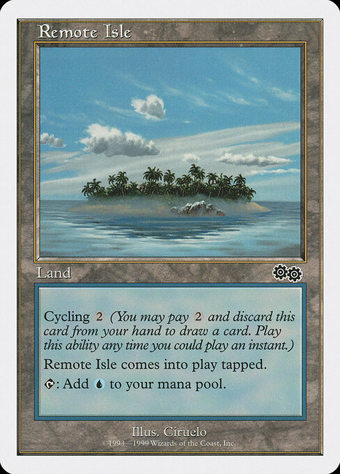 Remote Isle — Battle Royale Box Set #58, art by Ciruelo