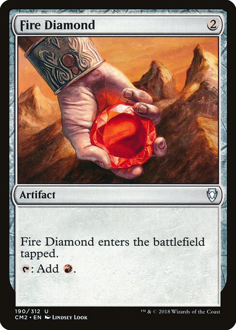 Fire Diamond — Commander Anthology Volume II #190, art by Lindsey Look