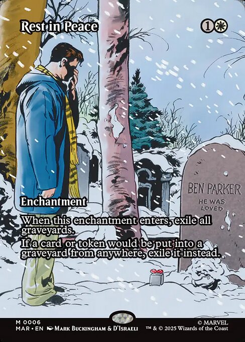 Rest in Peace — Marvel Universe #6, art by Mark Buckingham & D'Israeli
