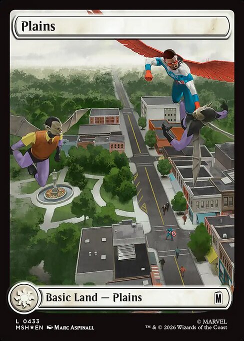 Plains — Marvel Super Heroes #433, art by Marc Aspinall