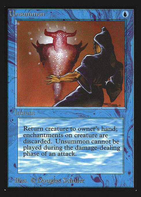 Unsummon — Collectors' Edition #87, art by Douglas Shuler