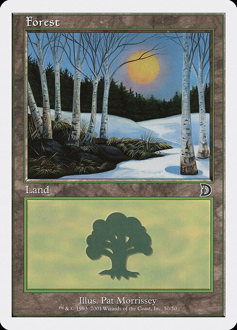 Forest — Deckmasters #50, art by Pat Lewis