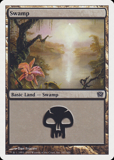 Swamp — Ninth Edition #341, art by Dan Frazier