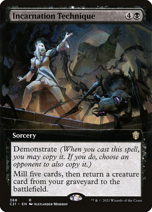 Incarnation Technique — Commander 2021 #368, art by Alexander Mokhov