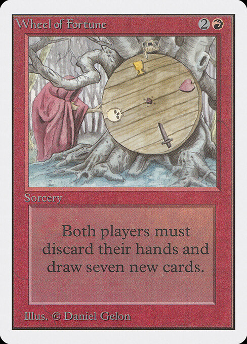 Wheel of Fortune — Unlimited Edition #184, art by Daniel Gelon