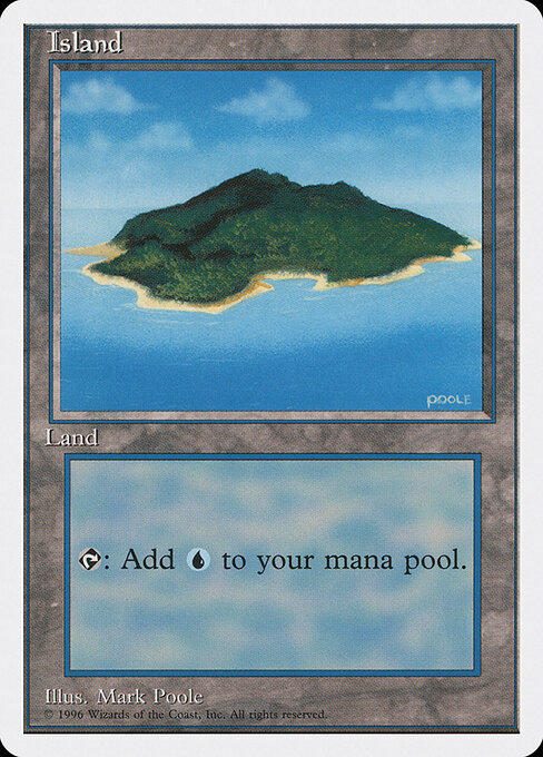 Island — Introductory Two-Player Set #57, art by Mark Poole