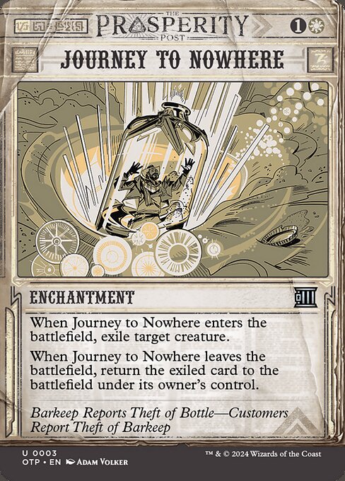 Journey to Nowhere — Breaking News #3, art by Adam Volker