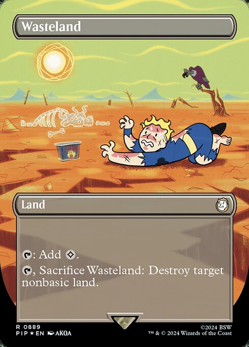 Wasteland — Fallout #889, art by AKQA