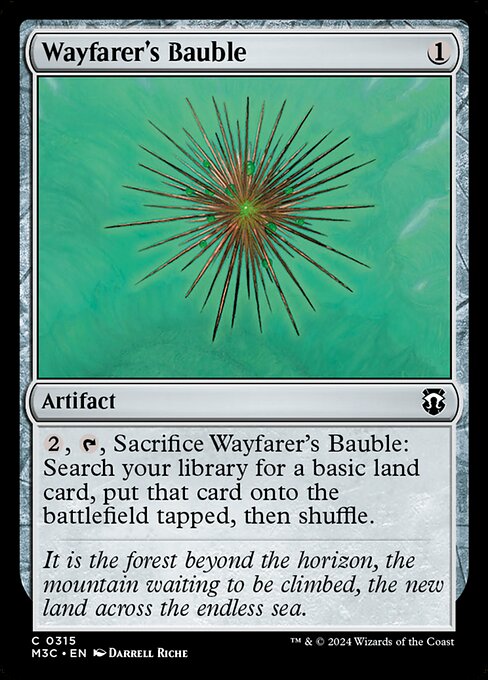 Wayfarer's Bauble — Modern Horizons 3 Commander #315, art by Darrell Riche