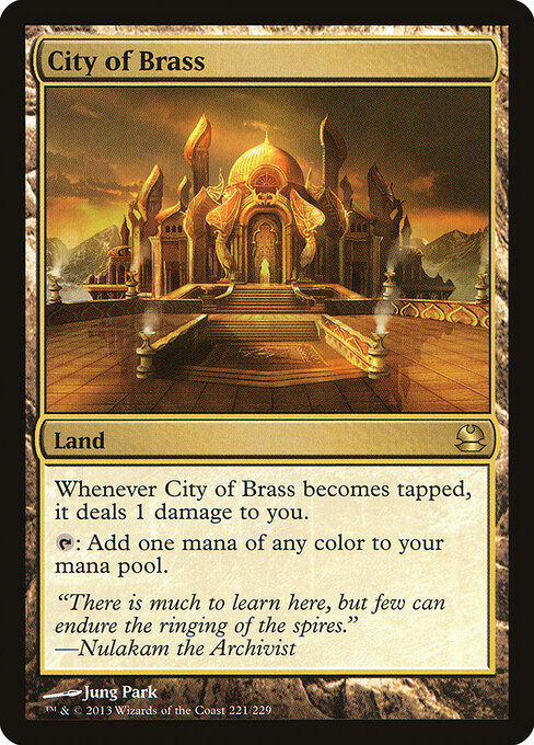 City of Brass — Modern Masters #221, art by Jung Park