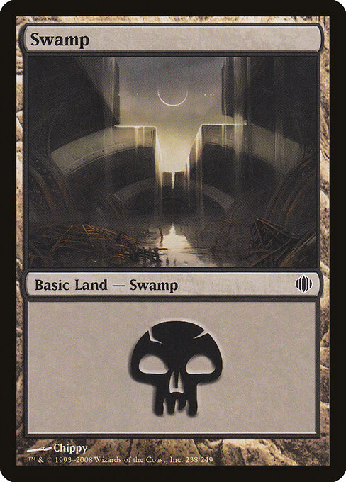 Swamp — Shards of Alara #238, art by Chippy