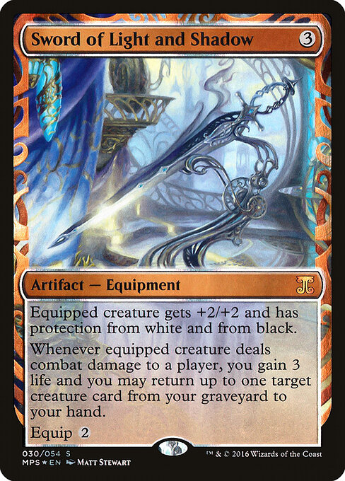Sword of Light and Shadow — Kaladesh Inventions #30, art by Matt Stewart