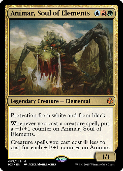 Animar, Soul of Elements — Legendary Cube Prize Pack #93, art by Peter Mohrbacher