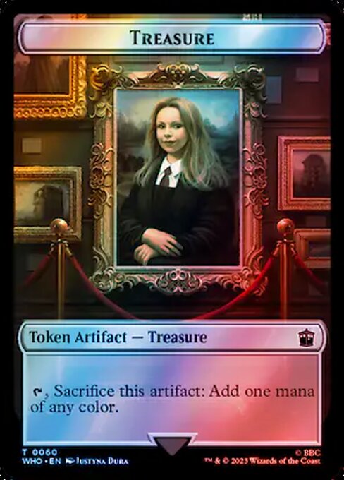 Treasure — Doctor Who Tokens #60, art by Justyna Dura
