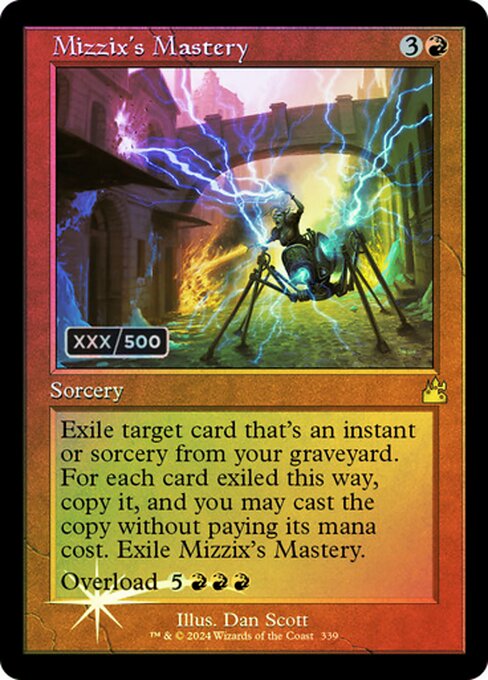 Mizzix's Mastery — Ravnica Remastered #339z, art by Dan Murayama Scott