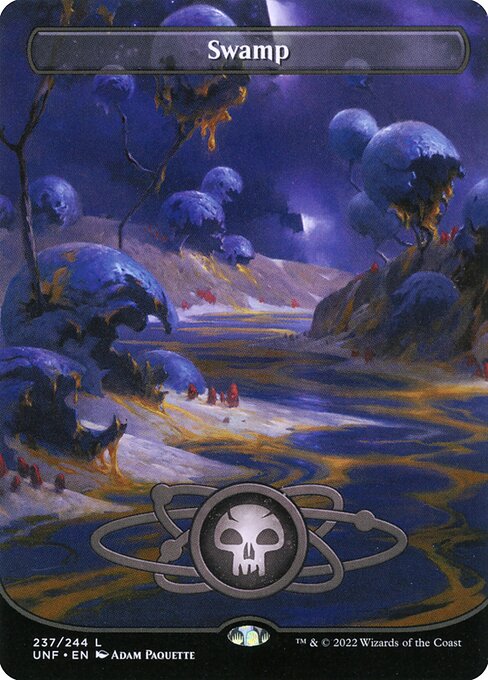 Swamp — Unfinity #237, art by Adam Paquette