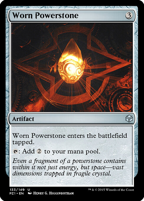 Worn Powerstone — Legendary Cube Prize Pack #133, art by Henry G. Higginbotham